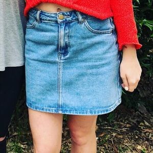 Jean skirt